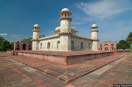 Itimat-ud-Daula, marble, tomb, agra, Uttar Pradesh, India