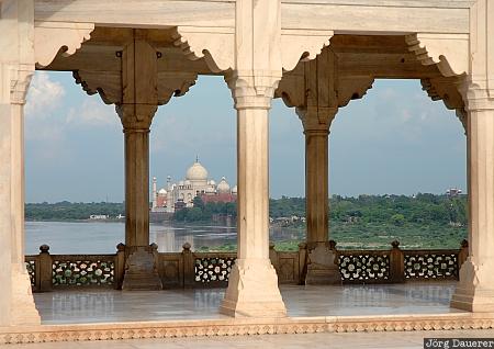 Taj Mahal, agra, India, Uttar Pradesh, marble, Red Fort, Yamuna River