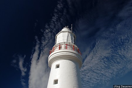 Australia, Victoria, Cape Otway, clouds, sky, blue sky, lighthouse, Australien, Down Under, VIC