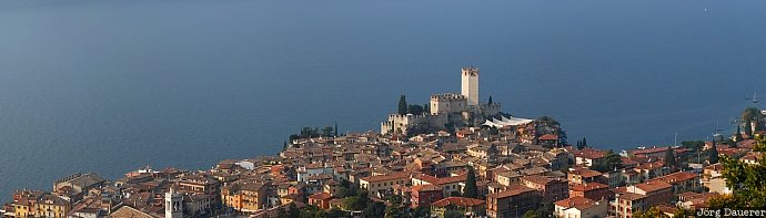 Malcesine buildings, Castello Scaligero, castle, Italy, lago di garda, lake, lake garda, Italien, Italia