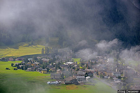 CHE, Kanton Graubünden, Ponte, Grisons, Switzerland, Zuoz, Albula Pass