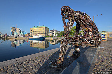ZinkGlobal Amalienborg, Capital Region, Denmark, DNK, København K, blue sky, De kongelige pavilioner, Copenhagen, Dänemark, Daenemark