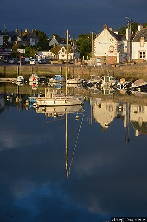 Bretagne, France, Port-Haliguen, Quiberon, atlantic ocean, beach, boats, Brittany, Frankreich