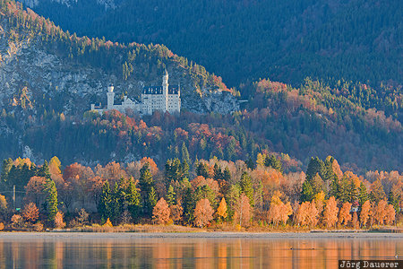 Bayern, DEU, Ehrwang, Germany, Rieden am Forggensee, autumn, castle, Deutschland, Bavaria