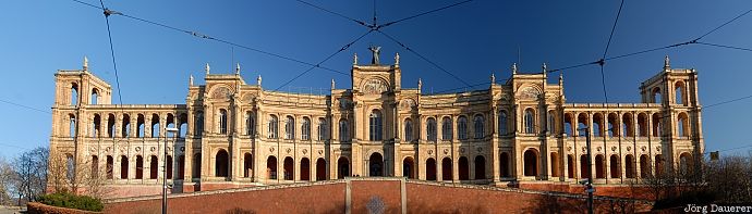Maximilianeum Landtag, Maximilianeum, Munich, Bavaria, Parliament, Germany, Haidhausen, Deutschland, Bayern, München, Muenchen
