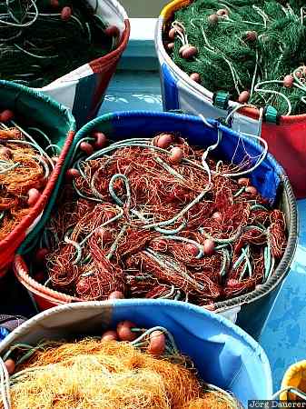 fishing nets, harbor, Potamos, Cyprus, mediterranean sea, harbour, Hafen, Zypern
