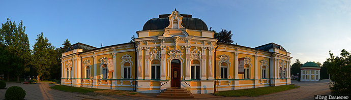 CZE, Czech Republic, evening light, Frantiskovy Lazne, Franzensbad, Karlovarský kraj, Slatina, Tschechien