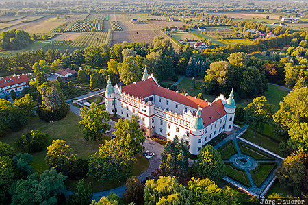 Baranów Sandomierski Castle Baranów Sandomierski, POL, Poland, Subcarpathia, Baranów Sandomierski Castle, castle, evening light, Baranow Sandomierski