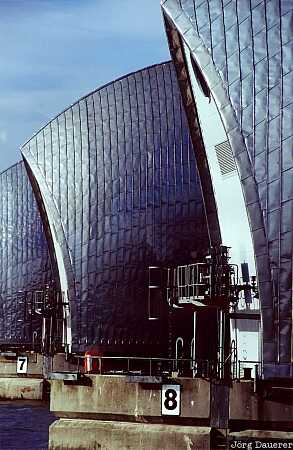 Great Britain, London, England, Themse barrier, UK, United Kingdom, Großbritannien, Greater London, Vereinigtes Königreich, Grossbritannien, Vereinigtes Koenigreich