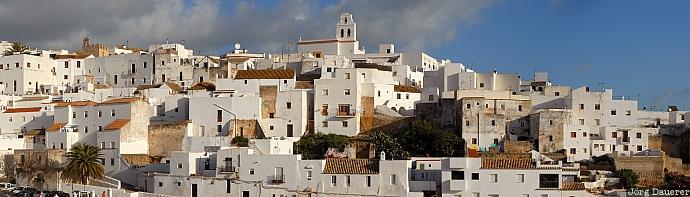 Spain, Andalusia, Barbate, Vejer de la Frontera, morning light, pueblo blanco, white, Spanien, Espana, Andalucia, Andalusien