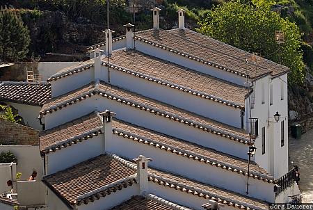 Spain, Andalusia, Grazalema, pueblo Blanco, roofs, Sierra de Grazalema, white, Spanien, Espana, Andalucia, Andalusien