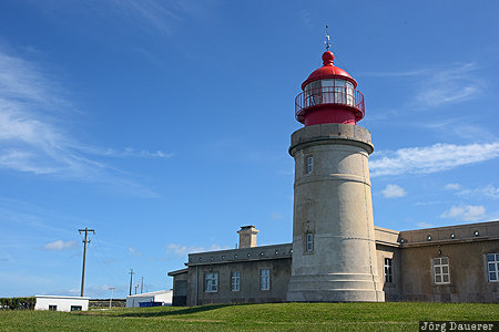 Farol do Albarnaz Azores, Ponta Delgada, Portugal, PRT, atlantic ocean, blue sky, Farol do Albarnaz