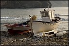 Boats in morning light