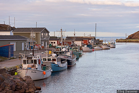 Petty Harbour CAN, Canada, Newfoundland and Labrador, Petty Harbour, St. John's South, Avalon Peninsula, boats, Kanada