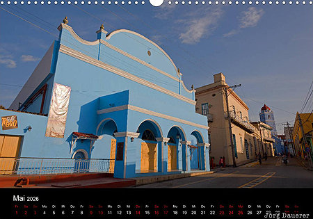 Sancti Spiritus, province Sancti Spiritus, cuba, Kuba, calendar, May, German