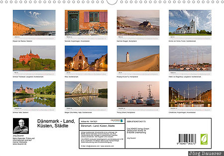 Denmark, calendar, Index Page, German, Dänemark, Daenemark