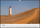 Calendar Denmark July: Rubjerg Knude Lighthouse