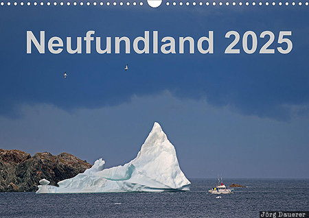 Iceberg, Twillingate, Newfoundland and Labrador, Canada, Neufundland, Newfoundland, calendar, Kanada