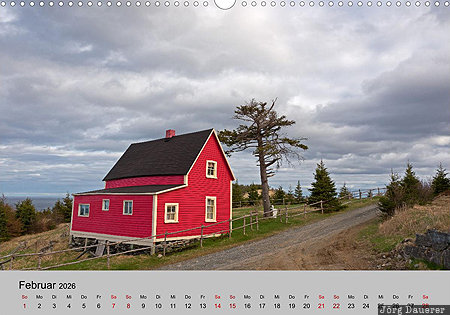 Tors Cove, Avalon Peninsula, Newfoundland and Labrador, Canada, Neufundland, Newfoundland, calendar, Kanada