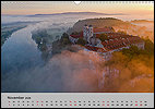 Calendar Polen November: Tyniec Abbey