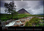 Calendar Scotland October: Etive Mor