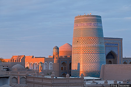 Kalta Minor Provinz Xorazm, UZB, Uzbekistan, Xiva, chiwa, Kalta Minor, minaret