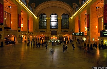 Grand Central Station Murray Hill, New York, New York City, United States, Manhattan, Grand Central Station, hall, USA, Vereinigte Staten, NY, Big Apple