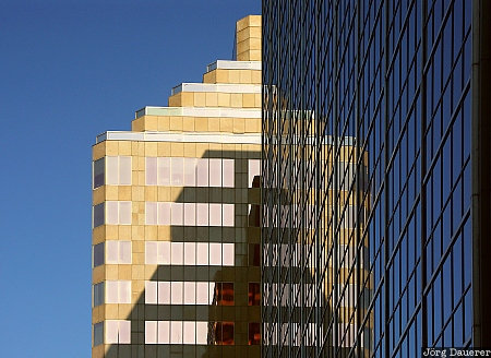 Vancouver, Canada, Kanada, downtown, mirror, reflexion, reflection